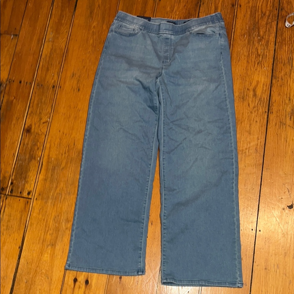 J Jill Pure Jill Wide Leg Jeans M NWT - Picture 2 of 13